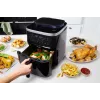 Breville VDF133X freidora de aire sin aceite, 7L, 1700W, negro/plata