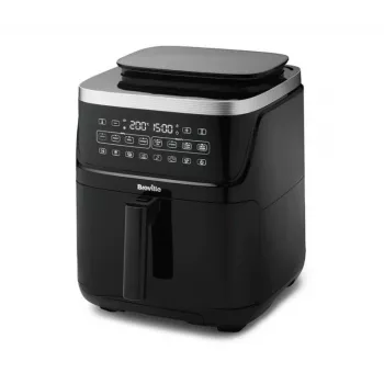 Breville VDF133X freidora de aire sin aceite, 7L, 1700W, negro/plata