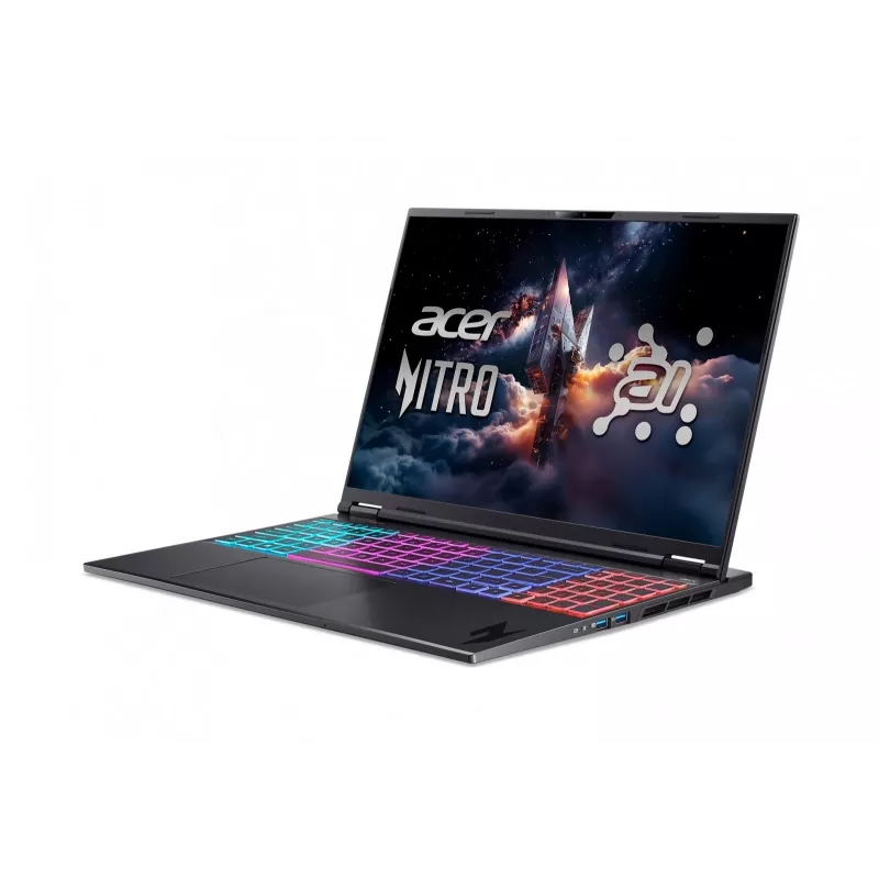 Acer Nitro 16S AI portátil gaming - AMD Ryzen AI 7 350, 16GB DDR5, 1TB SSD, RTX 5070 Ti, 16 inch QHD 165Hz, Windows 11 Home