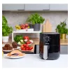MPM MFR-12 Freidora de aire 1500W 3,2L Negro
