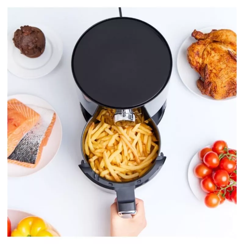 MPM MFR-12 Freidora de aire 1500W 3,2L Negro