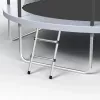 REBEL Active Trampolín PRO 8ft/244cm con red de seguridad y escalera