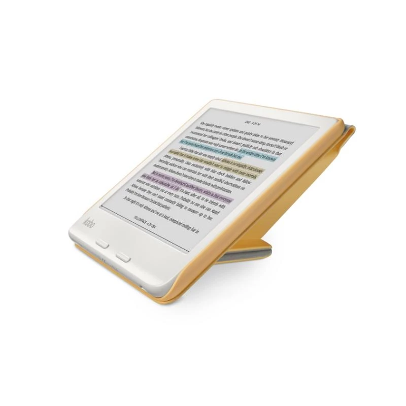 Kobo SleepCover para Libra 2 - Funda tipo folio con función dormir/despertar - Amarillo