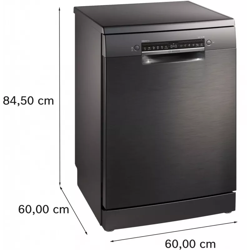 Bosch SMS4ENC06E Lavavajillas independiente, 13 cubiertos, 44 dB, Silver Inox