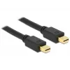 Delock 83473 Cable Mini DisplayPort, Mini DisplayPort (M) a Mini DisplayPort (M), 1 m, Negro
