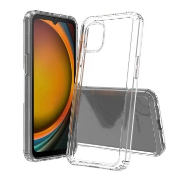 SCREENOR Funda bumper para Samsung Galaxy XCover 7 Pro, funda antichoque de TPU transparente