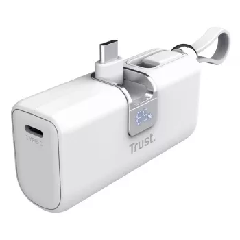Trust Pacto Batería externa 5000 mAh blanca