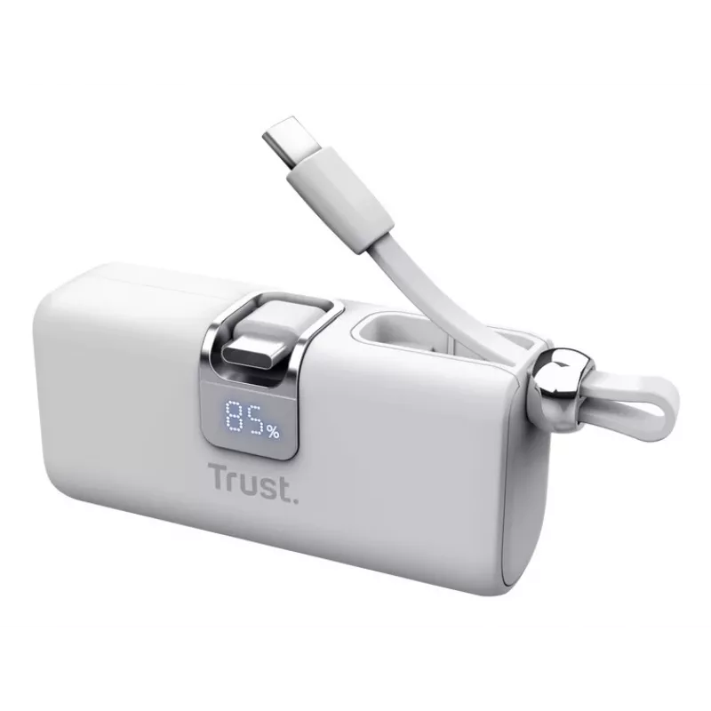 Trust Pacto Batería externa 5000 mAh blanca