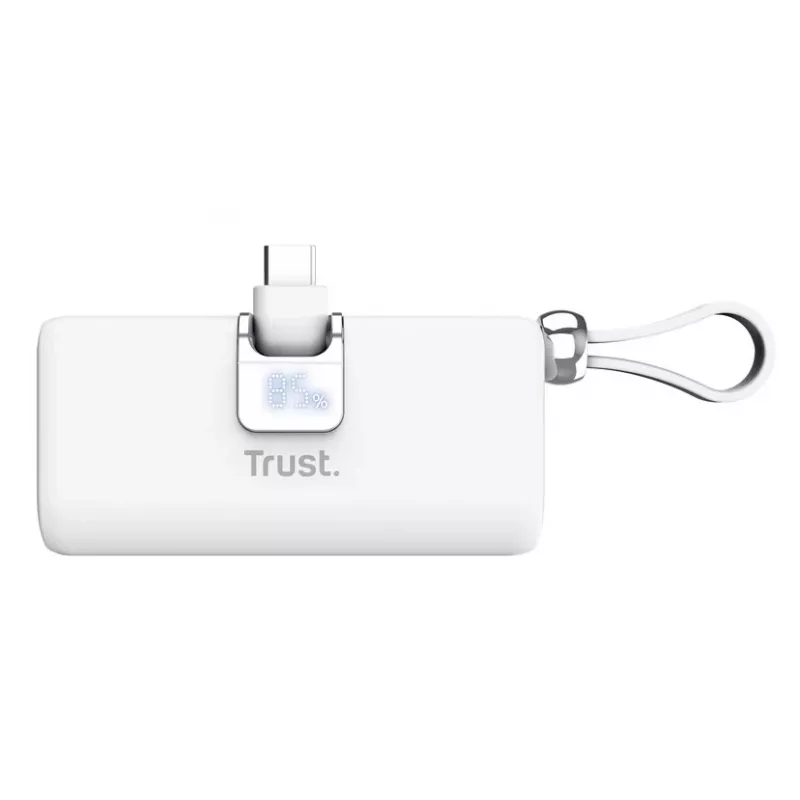 Trust Pacto Batería externa 5000 mAh blanca