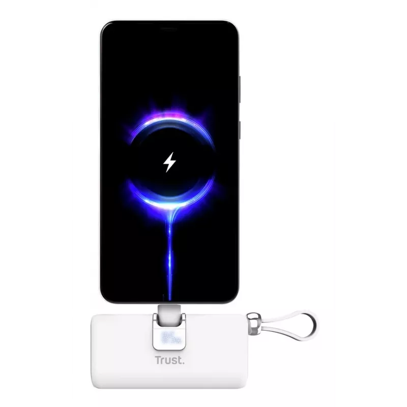 Trust Pacto Batería externa 5000 mAh blanca