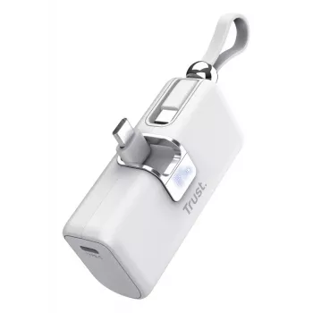 Trust Pacto Batería externa 5000 mAh blanca
