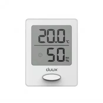 Duux Sense Higrómetro + termómetro Blanco pantalla LCD