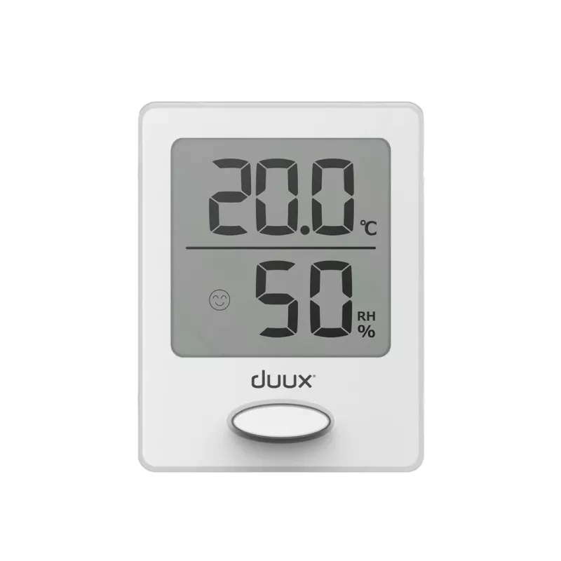 Duux Sense Higrómetro + termómetro Blanco pantalla LCD