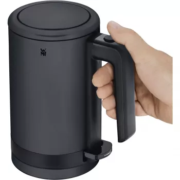 WMF KÜCHENminis hervidor de agua 0,8 L, 1800 W, acero inoxidable, negro