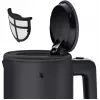 WMF KÜCHENminis hervidor de agua 0,8 L, 1800 W, acero inoxidable, negro