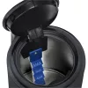 WMF KÜCHENminis hervidor de agua 0,8 L, 1800 W, acero inoxidable, negro