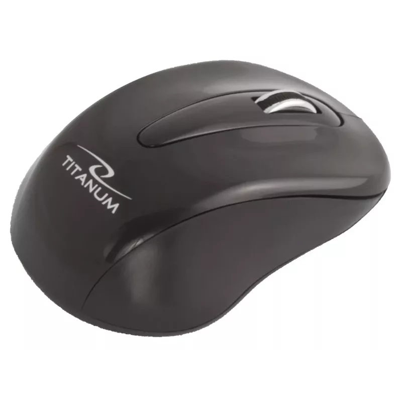Ratón óptico inalámbrico ESPERANZA Titanum TM104K 1000 DPI, 2,4 GHz, 3 botones, negro