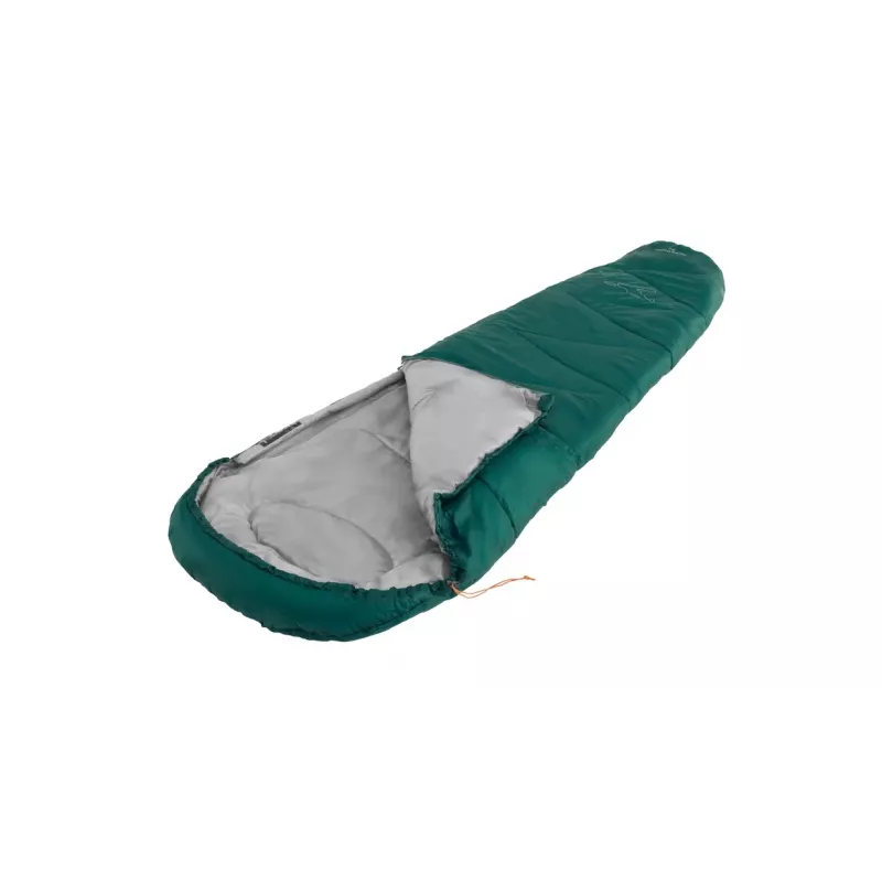 SacO de dormir Easy Camp Starling Mummy verde 8 °C -5/12 °C apertura de dos vías con autobloqueo