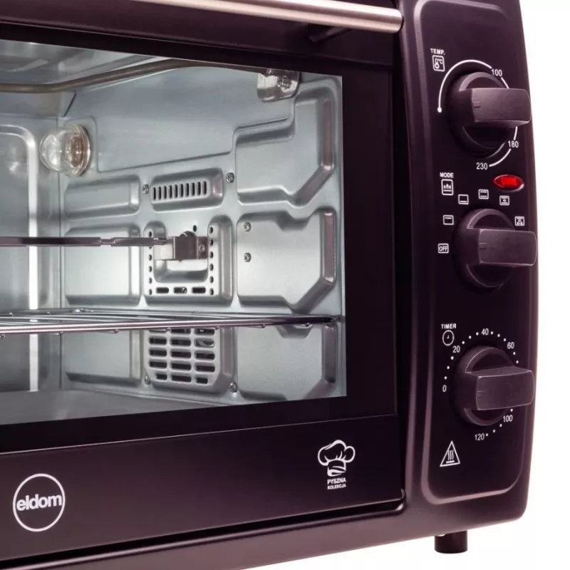 Horno ELDOM PR500 48L 2000W negro/plata
