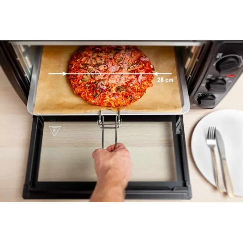 Horno ELDOM PR500 48L 2000W negro/plata