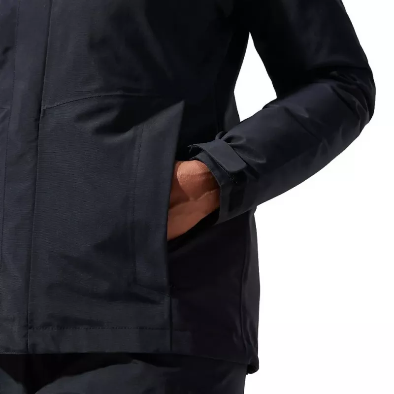 Berghaus Hillwalker Gore-Tex InterActive Chaqueta de mujer, talla M (negra)