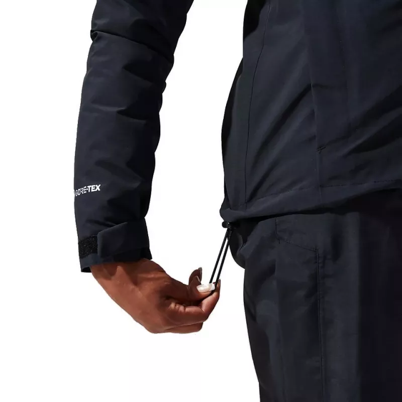Berghaus Hillwalker Gore-Tex InterActive Chaqueta de mujer, talla M (negra)
