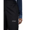 BERGHAUS Deluge 2.0 Pantalones impermeables de mujer, talla S, negros