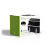 Nedis KAAF320BK freidora de aire de doble cesta, 4,2 l, 80-200 °C, temporizador de 60 min, negra