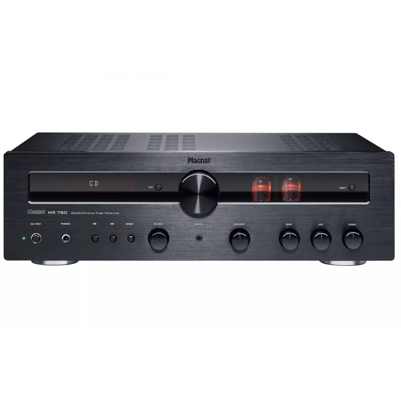 MAGNAT MR 780 amplificador estéreo híbrido negro