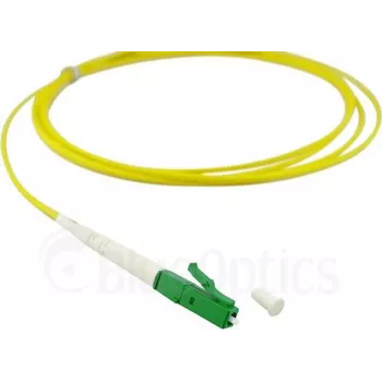 BlueOptics Cable de fibra óptica Simplex LC-APC / LC-APC SM OS2 50,0 m amarillo