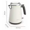 Tefal Loft Collection KI666AE0 Hervidor 1,7 L 2400 W marfil