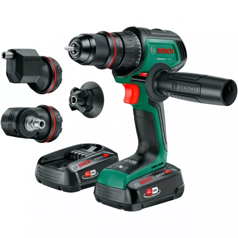 Bosch Home and Garden AdvancedDrill 18V-80 QuickSnap Atornillador-taladro con batería 18,0 V (06039E2004)