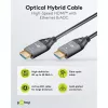 Goobay 76274 Cable HDMI óptico activo (AOC) 8K/60Hz 48 Gbit/s 10m Negro/Gris