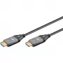 Goobay 76274 Cable HDMI óptico activo (AOC) 8K/60Hz 48 Gbit/s 10m Negro/Gris
