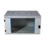 EFB Elektronik Armario de red de 1 cuerpo para montaje en pared gris claro RAL 7035 9U 19 pulgadas