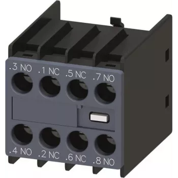 Siemens SIRIUS 3RH29 Bloque de contactos auxiliares 2NO+2NC conexión por tornillo montaje frontal (3RH2911-1FB22)