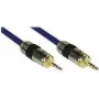 INLINE Kindermann Cable de audio - jack estéreo macho a jack estéreo macho - 5 m - apantallado (K-99955P)