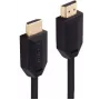 ShiverPeaks cable HDMI Ultra 10K negro - digital/pantalla/vídeo
