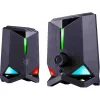 Defender Rocket 2.0 altavoces para PC 6W LED negro