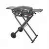 TEESA BBQ 1000 parrilla de gas 1 quemador, portátil, negra