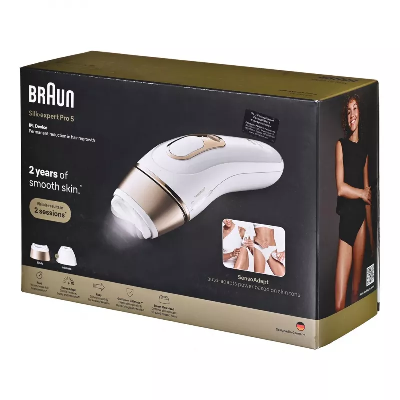 Braun Silk-expert Pro 5 PL5221 sistema de depilación IPL