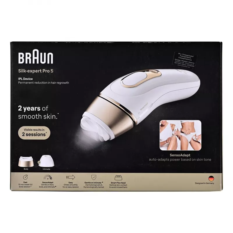Braun Silk-expert Pro 5 PL5221 sistema de depilación IPL