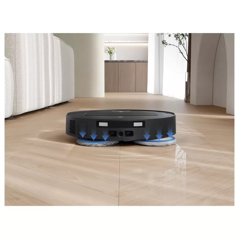ECOVACS DEEBOT T50 OMNI Gen3 robot aspirador y fregasuelos, negro, 8000 Pa de succión, estación de autovaciado