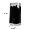 ELDOM MK40 molinillo de café negro 150W molinillo de cuchillas