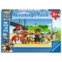 Ravensburger puzzle 2x24 piezas Team Paw Patrol