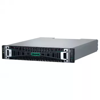 HPE MSA 2070 SFF 2x10/25GbE iSCSI 4-port Cntrl 12x3,84TB SSD 4x25Gb iSCSI XCVR 46TB Storage Array