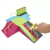 SPINMASTER Tech Deck Ramp X-Connect Neon Mega Park con fingerboard