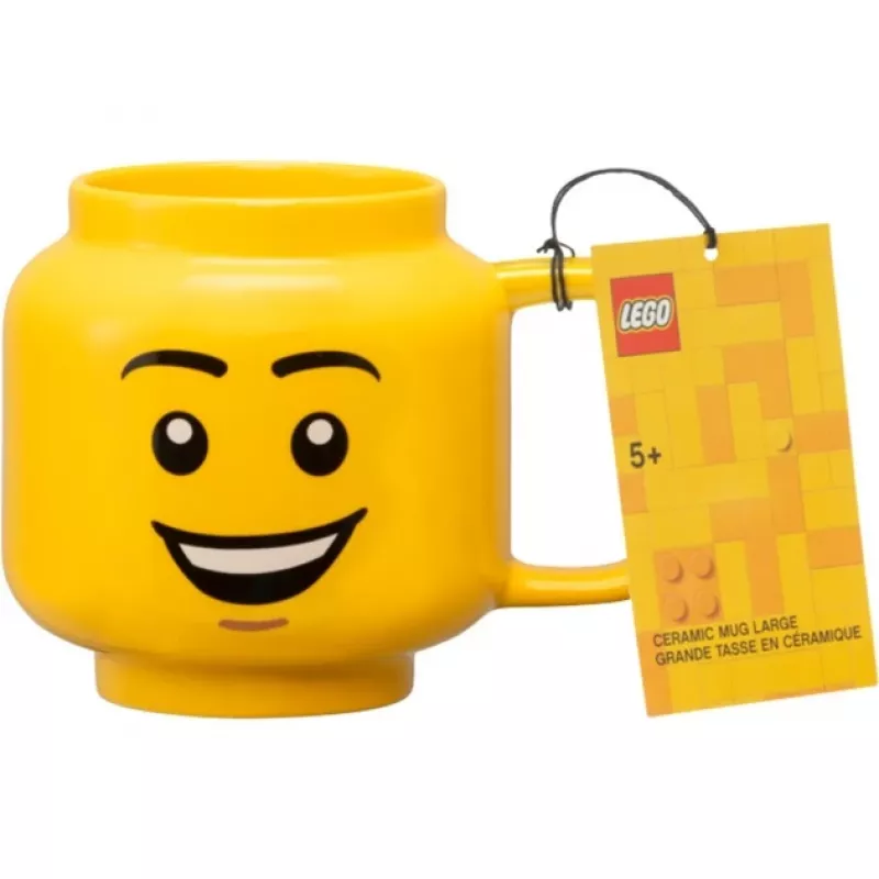 LEGO Taza de cerámica Happy Boy Amarillo 250 ml (41460806)