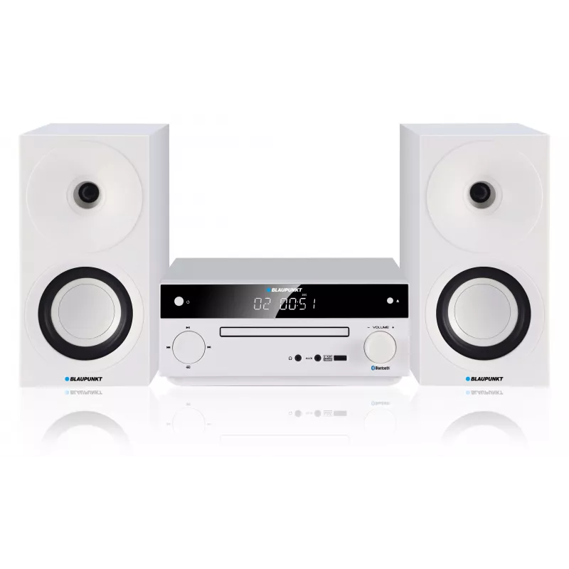 Blaupunkt MS30.2BT Edition microsistema con Bluetooth, CD, USB, HDMI ARC, radio FM, 2x25W RMS, negro