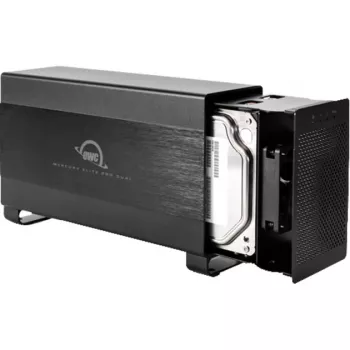 OWC Mercury Elite Pro Dual - Caja RAID externa - 2 bahías - 2,5/3,5